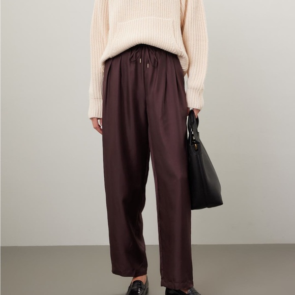 Silk Laundry Pants - Silk Laundry 100% Silk Pants Small